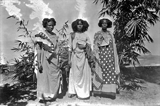Portaits of Betsinisaraka women, Madagascar