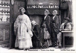 Robe de mariée bretonne