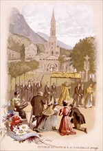 Lourdes, publicité