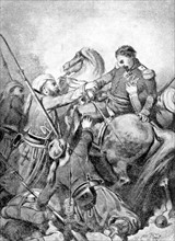 The death of General Cler, illustration by Gustave Doré