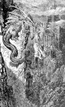 Les aventures du chevalier Jauffre, illustration de Gustave Doré