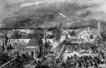 Guerre d'Italie au XIXe siècle, illustration de Gustave Doré