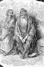 Couple, illustration by Gustave Doré