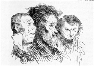 Caricatures by Gustave Doré