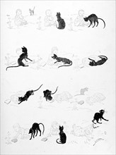 Cats, more Bread than Butter by Steinlen