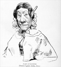 Women of London, illustration by Gustave Doré