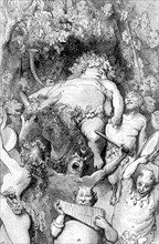 Rabelais, illustration by Gustave Doré
