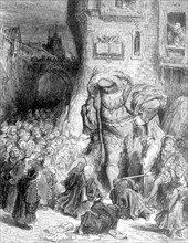 Rabelais, illustration by Gustave Doré