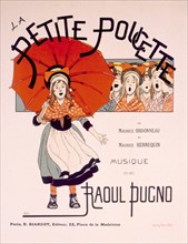 Illustrations of operetta: La Petite Poucette by  M. Ordonneau and M. Hennequin