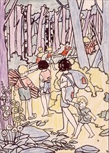 Contes de Charles Perrault, Le Petit Poucet, illustrations de M. L. Pinel