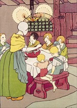 Contes de Charles Perrault, Le Petit Poucet, illustrations de M. L. Pinel