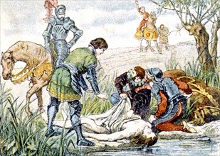 Charles the Fearless, illustrations of his death