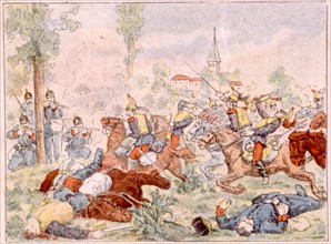 War of 1870, illustrations from the late 19th century