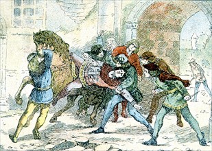Duke Louis of Orléans, illustrations