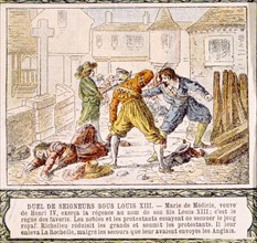 Duel, illustration de Gustave Doré
