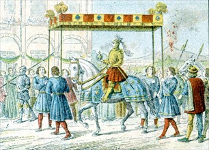 Charles VIII, roi de France, illustrations