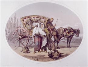Turkish carriage, by Preziosi