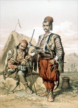 Croatian guards, by Preziosi