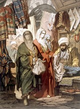 Silk bazaar, by Preziosi