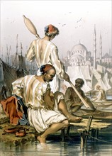 Boatsmen, by Preziosi