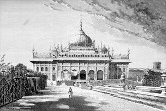 The Housseinabad imambara, in Lucknow