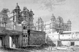 Le palais du Maharana d'Oudeypour