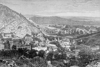 Amber valley view taken from the Dewan Khana