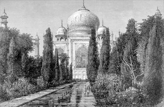 Etmoaddaolah mausoleum, in Agra
