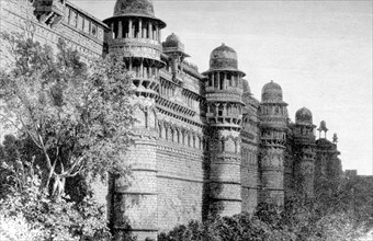 King Pal's palace, in the Gwalior fortress