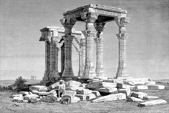 Ruines d'un temple jaïna, à Gharispore