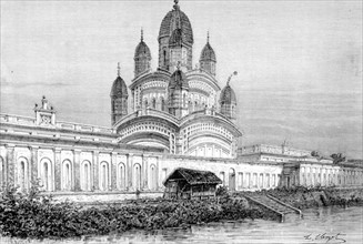 La grande mosquée d'Hougly, près de Calcutta