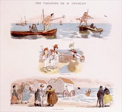 Scènes humoristiques, illustration de Randolph Caldecott