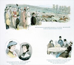 Scènes humoristiques, illustration de Randolph Caldecott