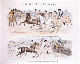 Scènes humoristiques, illustration de Randolph Caldecott