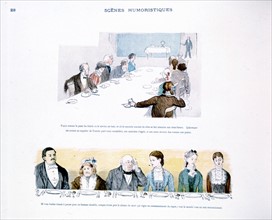 Scènes humoristiques, illustration de Randolph Caldecott