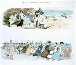 Scènes humoristiques, illustration de Randolph Caldecott