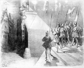 Compagnie de guet d'Henri IV, illustration du XIXe siècle de Gustave Doré