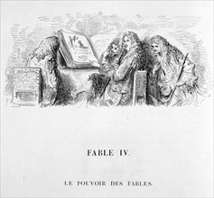 La Fontaine's Fable, illustration by Gustave Doré