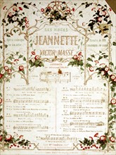Les noces de Jeannette, comic opera, music by Victor Massé