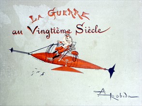 La guerre au XXème siècle, illustration de Robida