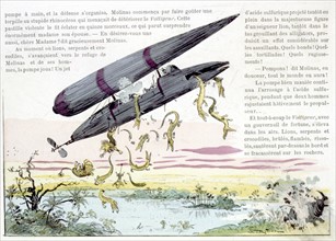 La guerre au XXème siècle, illustration de Robida