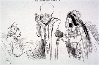 Tales of the Thousand and One Nights, illustrations by Robida