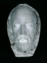 Mortuary mask of Jean-Baptiste Carpeaux by Sceto