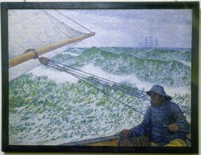 Van Rysselberghe, The Man at the Helm