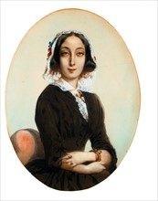 KWIATKOWSKI, portrait presumed to be of George Sand