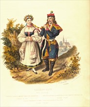 Peasants from the Cracaw region by J. Lewicki