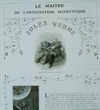 Jules Verne et sa femme