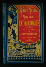 Voyages extraordinaires & les enfants du Capitaine Grant, reliure