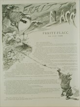 Frritt-Flacc, nouvelle de Jules Verne, illustration de Willette