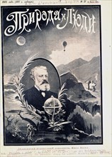 Homage to Jules Verne in Piroda i Suedi, a Russian weekly